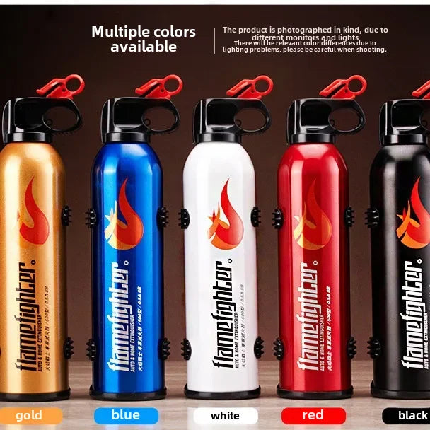 Powerful and compact fire extinguisher (FlameFighter). 520g Dry Powder Fire Fighter Large Spot Car Mounted Household Extinguisher